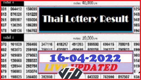 thai lottery march 16 2023|Thai lottery 16 April 2024 .